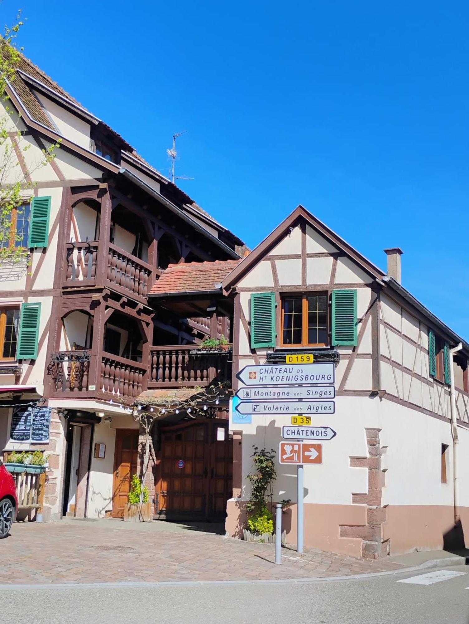 Gite Le Marronnier - Au Calme - Parking & Terrasse - Pres De Colmar Et Riquewihr - Route Des Vins Châtenois 외부 사진